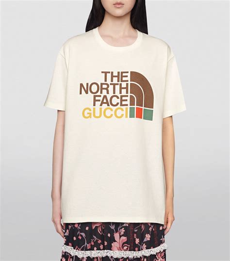 gucci north face tshirt